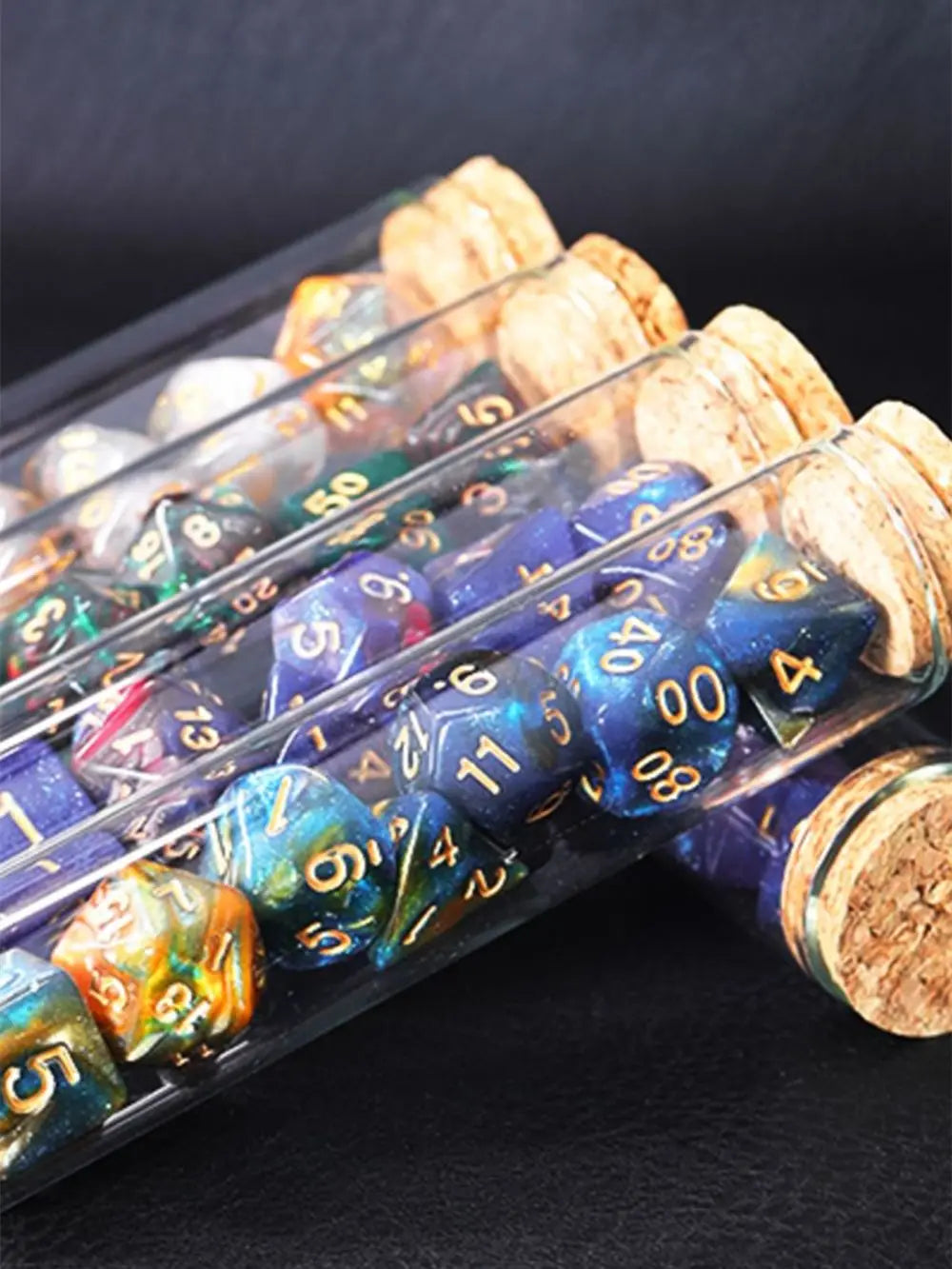 Polyhedral D&D Dice Set – Potion Flask Edition