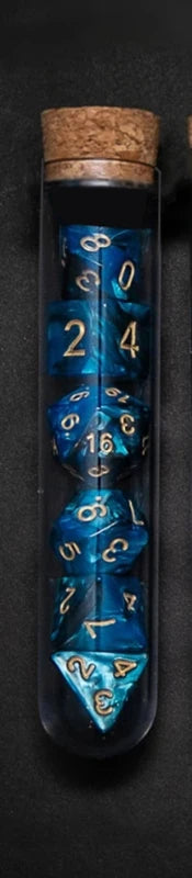 Polyhedral D&D Dice Set – Potion Flask Edition
