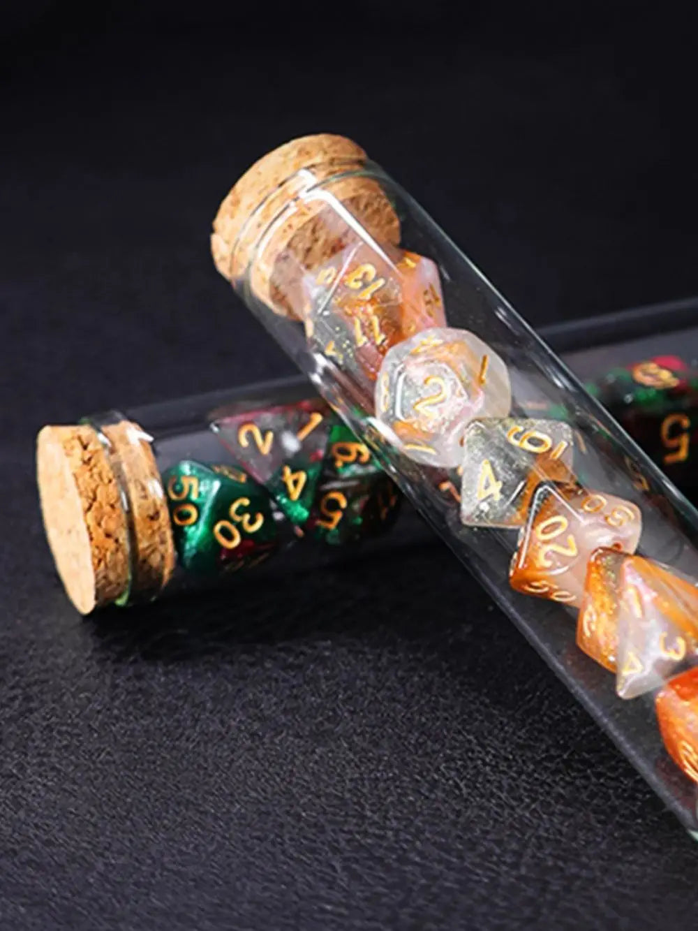 Polyhedral D&D Dice Set – Potion Flask Edition