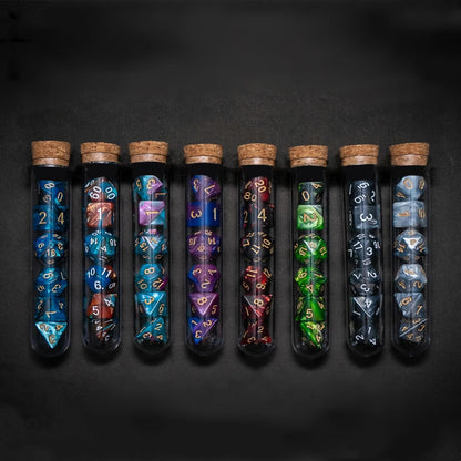 Polyhedral D&D Dice Set – Potion Flask Edition