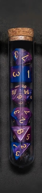 Polyhedral D&D Dice Set – Potion Flask Edition