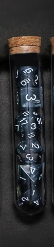Polyhedral D&D Dice Set – Potion Flask Edition